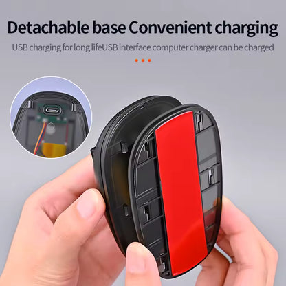 2026 New Solar Car Roof RGB Strobe Light with Remote Control, Waterproof Interior Car Lights 8 Colors Wireless LED Strobe Lights