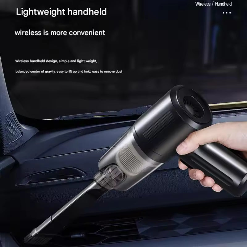 Powerful Cordless Handheld Vacuum for Pet Hair, Car, Home, Office, Multi-Surface Cleaning, Rechargeable, Lightweight, Portable M