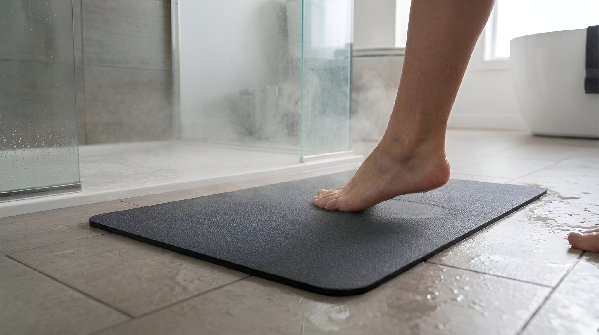 Step onto Dryness & Safety.